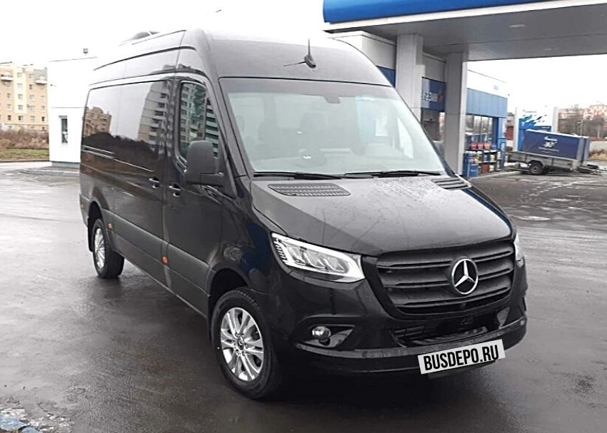 Прокат микроавтобуса Mercedes Sprinter 2019 с водителем в Москве, заказать