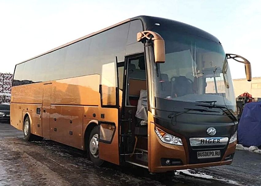  Higer KLQ6128LQ 2019 на 32  места с водителем в Москве